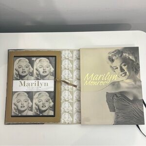 Marilyn Monroe Book & DVD Collector Set Hardcover Slipcase EUC